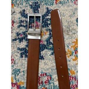 Ted Baker Men's Brown Reversible‎ Leather Belt 47"